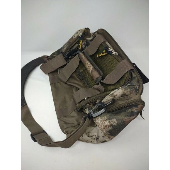 New CABELA'S Catch-All Gear Bag Camo Hunting Fishing Range Duffle Zip 600 D Poly - Picture 6 of 6